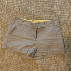J. Crew, Khaki, Chino, Classic Twill Shorts, sz 6